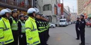 佳县交警为“国际赛事”护航