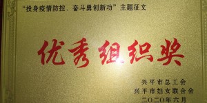 兴平法院：荣获“投身疫情防控 奋斗勇创新功”主题征文优秀组织奖