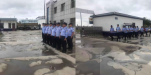 榆林公安榆阳分局麻黄梁派出所：开展晨训练兵活动，强化作风养成