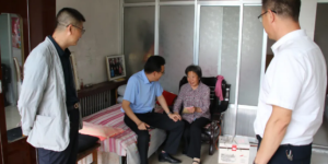 七一慰问暖人心，神木市高家堡镇走访慰问老党员
