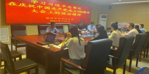 榆林市科技局：组织传达学习贯彻习近平总书记在庆祝中国共产党成100周年大会上的重要讲话精神