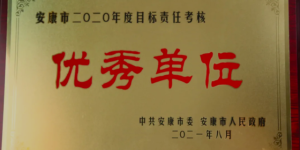 安康市市场监管局荣获目标责任考核优秀单位和创优贡献奖