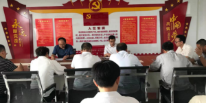 千阳县环保新材料工业园党委成立联合党支部大会顺利召开