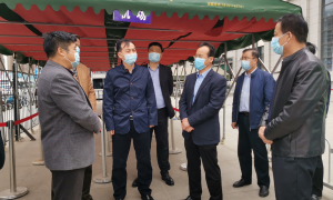 咸阳市交通运输局检查指导秦都高铁站流入人员服务管理工作