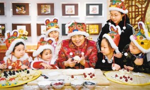 关中花馍 添年味