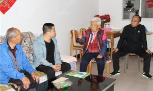 合阳检察:让社区老党员切实感受到党组织关怀