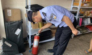 合阳公安甘井派出所：快递行业安全检查 维护辖区治安稳定