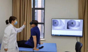 延安市中医医院首次应用眩晕眼震视图检查新技术