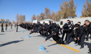 榆林市第一强制隔离戒毒所：学治沙精神  做公安铁军