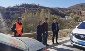 李成伟局长到宜川公路管理段检查指导工作