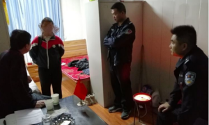 公安耀州分局天宝路派出所成功救助一名离家出走男孩
