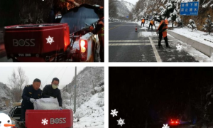 甘泉公路管理段：深入一线督导除雪保畅，筑牢安全防线！