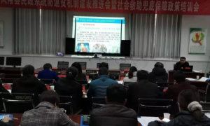 凤翔县民政局：强化防返贫机制建设   提升社会救助兜底保障