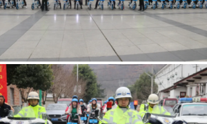 留坝县公安局交通管理大队： 强化交通安全宣传，增强群众文明出行意识