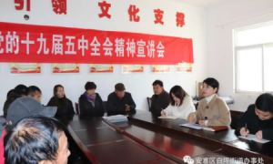 安塞区白坪街道：强化全会精神宣讲  让党的声音‘落地生根’