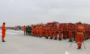 黄陵县应急管理局：强化火灾扑救联合演练  提升森林火灾专班技战术水平