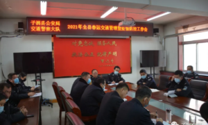 子州交警：疫情防控不松懈，严防死守固成果