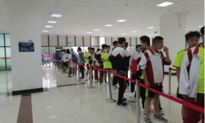 渭南赛区十四运足球项目测试赛完成全员新冠病毒核酸检测