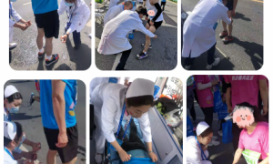 商洛国际医学中心医院圆满完成2021商洛 ·商州半程马拉松赛医疗保障任务