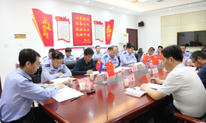 李笑松、高玉峰出席指导旬邑县公安局 党委班子队伍教育整顿专题民主生活会