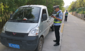 黄龙公安交警大队：扎实开展农村道路交通安全集中整治行动