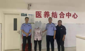 米脂县公安局治安大队：精神抑郁患者就医走失 警医联手平安寻回