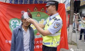 渭南市公安局华州分局交管大队：开展“美丽乡村行”交通安全巡回宣传活动