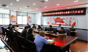 紫阳法院：组织召开队伍教育整顿领导小组第十八次会议