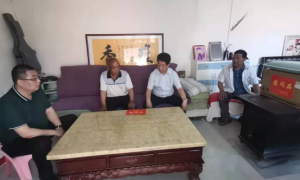 澄城县交道镇：走访慰问老党员 建党百年送关怀