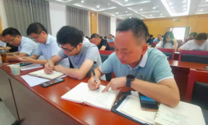 汉阴县双河口镇召开“七一”重要讲话精神宣讲会