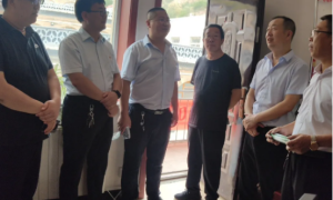 子洲县退役军人事务局一行至绥德县中角镇交流学习