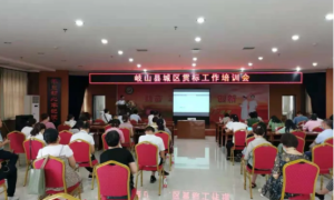 岐山县召开医保信息贯标及接口改造暨医保电子凭证工作培训会