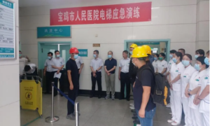 宝鸡市人民医院：开展电梯应急救援演练，确保关键时刻“拉得出，打得赢”