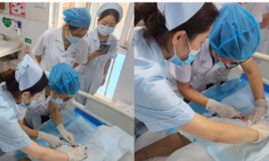 澄城县医院透析室开展“带隧道带cuff中心静脉导管拔除术”