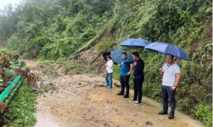 汉阴县蒲溪镇：支援防汛救灾  彰显国企担当