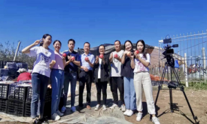 千阳县张家塬镇：公益助农 消费扶贫 直播带货走进苹果园