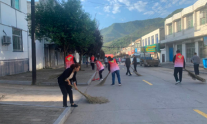 黄龙县白马滩镇：共赴创文热潮    共建秀美古镇