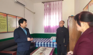 合阳检察院党组书记李翔调研指导朴鲁村乡村振兴工作