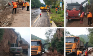 甘泉公路段：加强水毁灾后路貌整修    营造畅通路域通行环境
