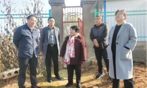 洛川县委常委、统战部部长刘建锋调研指导凤栖街道办基督教堂工作
