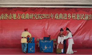 商州区闫村镇闫村：文艺演出送进村，文化惠民暖人心