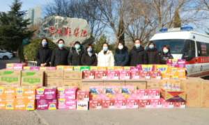 暖心！爱心企业华元实业向澄城县医院捐赠物资