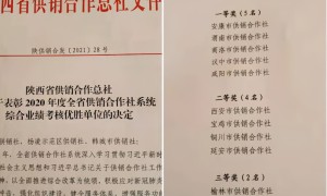 喜报！安康市供销社蝉联全省供销系统综合业绩考核第一