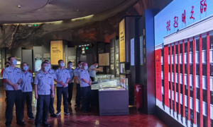 临渭区看守所：感悟革命精神 赓续红色血脉