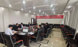 神木市兰炭产业园区召开省委第七巡视组巡视整改专题民主生活会