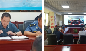 刘晓勇一行莅临吴起公路段开展汛期安全生产检查