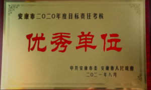 安康市市场监管局荣获目标责任考核优秀单位和创优贡献奖