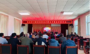 子洲县电市镇召开党史学习教育宣讲报告会