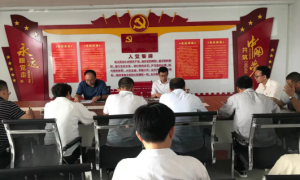 千阳县环保新材料工业园党委成立联合党支部大会顺利召开