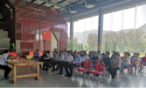 党史学习教育神木市委宣讲团走进神木市万镇镇宣讲